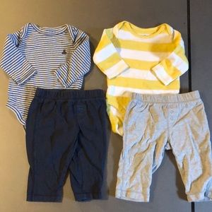 3-6m baby Gap boys outfits